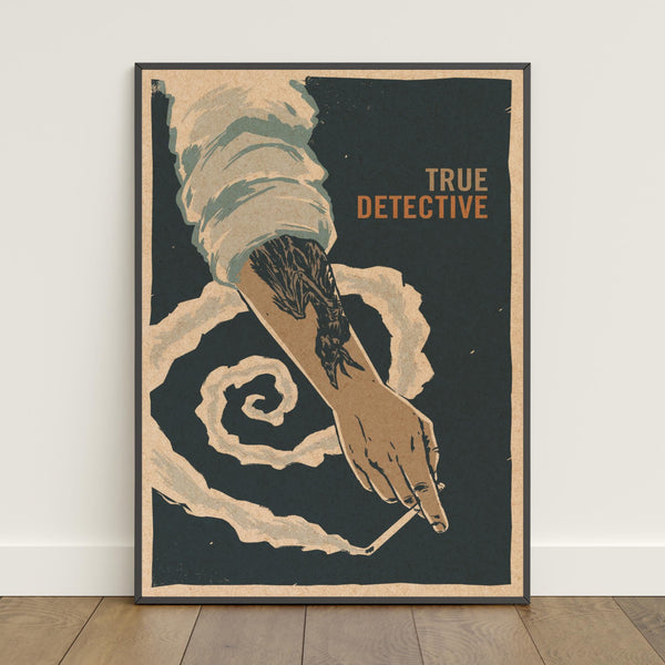 True Detective Poster  Retro Print  Wall Art  Home Decor  Gift Poster  TV Show Poster #2 1822513220 - Copy (2)