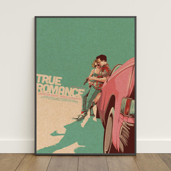 True Romance Poster  Retro Print  Wall Art  Home Decor  Gift Poster  Movie Poster 1836712909 - Copy