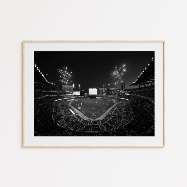 Truist Park Stadium, Sun Trust Park, Atlanta Braves, MLB Poster, NL, Black and White Wall Art,Vintage Wall Art, Photograph Prints, NL Gift 1850804074