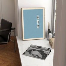 Truman Show Inspired Poster  Mid Century Modern Poster  Minimalist Poster  Retro Art Print  Wall Art  Minimalist Home Decor 1675781013