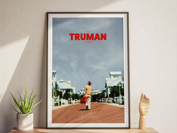 Truman Show Movie Poster, Film Poster, Wall Art, Vintage Retro Poster, Movie Lovers Gift, Jim Carrey, Home Decor, Gift for Movie Lovers 1873163350