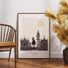Turin Poster Print, Turin Travel Poster, Turin Minimalistic Wall Art, Turin, Italy 1868246560