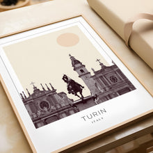 Turin Poster Print, Turin Travel Poster, Turin Minimalistic Wall Art, Turin, Italy 1868246560
