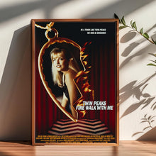 Twin Peaks Fire Walk With Me Movie Poster, Handmade Canvas Art 1845933472