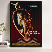 Twin Peaks Fire Walk With Me Movie Poster, Handmade Canvas Art 1845933472