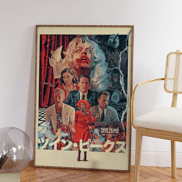 Twin Peaks Fire Walk With Me Movie Poster, High Definition Canvas Art Print 4307898755