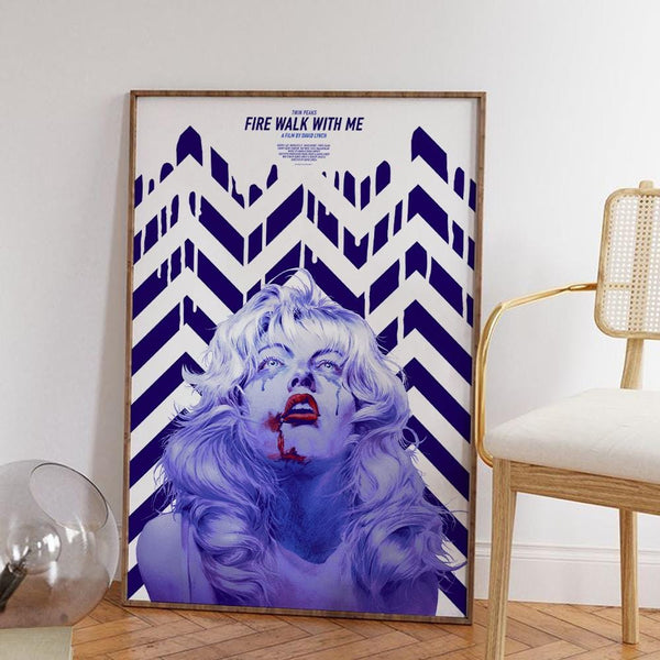 Twin Peaks Fire Walk With Me Movie Poster, High Definition Canvas Art Print 4307898755 - Copy (2)