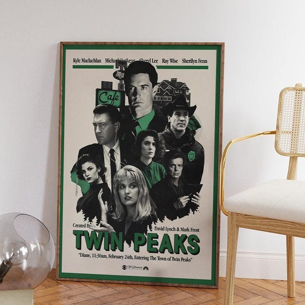 Twin Peaks Fire Walk With Me Movie Poster, High Definition Canvas Art Print 4307898755 - Copy (3)