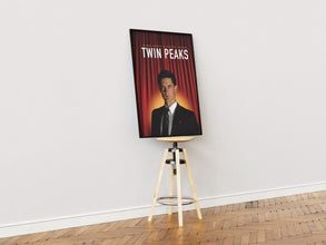 Twin Peaks Movie Poster, Film Poster, Gift for Movie Lovers, Retro Wall Art Print, David Lynch Movie Poster, Original Design, Gift for Him 1872848988