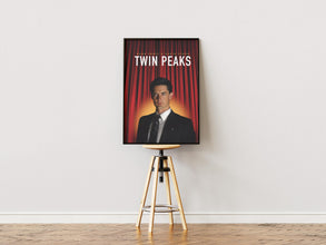 Twin Peaks Movie Poster, Film Poster, Gift for Movie Lovers, Retro Wall Art Print, David Lynch Movie Poster, Original Design, Gift for Him 1872848988