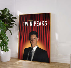 Twin Peaks Movie Poster, Film Poster, Gift for Movie Lovers, Retro Wall Art Print, David Lynch Movie Poster, Original Design, Gift for Him 1872848988