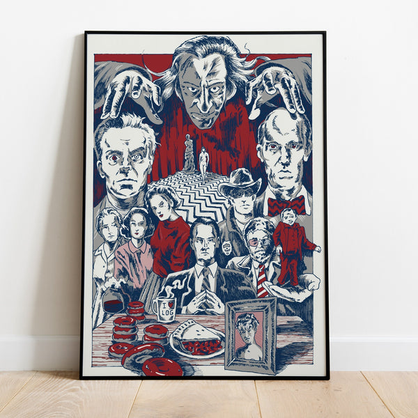 Twin Peaks Poster, Tv Series Print, Wall Art, Gift for Tv Show Fans 1748196019 - Copy (5)