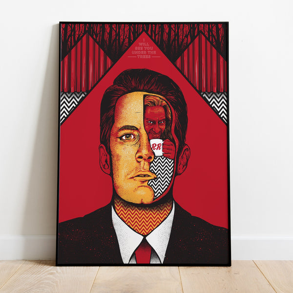 Twin Peaks Poster, Tv Series Print, Wall Art, Gift for Tv Show Fans 1748196019 - Copy (3)