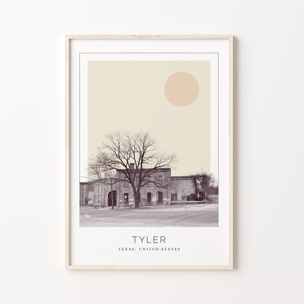Tyler Poster Print, Tyler Travel Poster, Tyler Minimalistic Wall Art, Tyler, Texas, United States 1882436867
