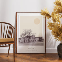 Tyler Poster Print, Tyler Travel Poster, Tyler Minimalistic Wall Art, Tyler, Texas, United States 1882436867