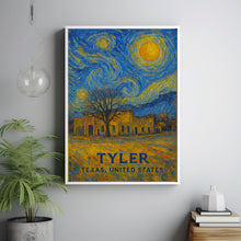 Tyler Poster Print, Tyler Travel Poster, Tyler Van Gogh Style Wall Art, Tyler, Texas, United States