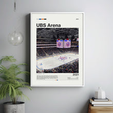 UBS Arena Poster, New York Islanders Poster Print, NHL Arena Poster, Hockey Fan Gift Print