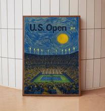 US Open Poster, Minimalist, Helvetica, Mid-Century Modern, Us Open Travel Print, US Open Wall Art, US Open Print, Us Open Queens New York