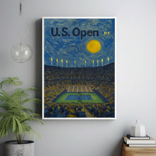 US Open Poster, Minimalist, Helvetica, Mid-Century Modern, Us Open Travel Print, US Open Wall Art, US Open Print, Us Open Queens New York