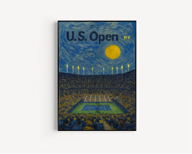 US Open Poster, Minimalist, Helvetica, Mid-Century Modern, Us Open Travel Print, US Open Wall Art, US Open Print, Us Open Queens New York