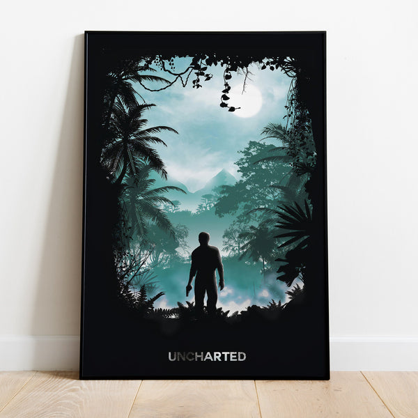 Uncharted Poster, Game Print, Wall Art, Gift for Gamers 1747860205