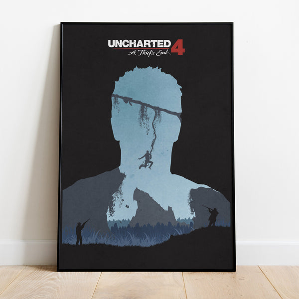 Uncharted Poster, Game Print, Wall Art, Gift for Gamers 1747860205 - Copy