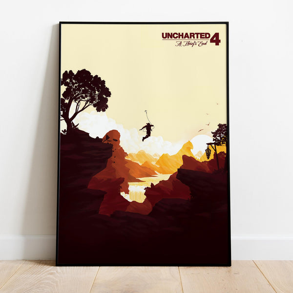 Uncharted Poster, Game Print, Wall Art, Gift for Gamers 1747860205 - Copy (2)
