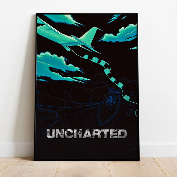 Uncharted Poster, Game Print, Wall Art, Gift for Gamers 1747860205 - Copy (3)