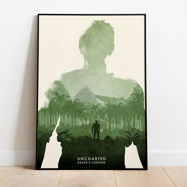 Uncharted Poster, Game Print, Wall Art, Gift for Gamers 1747860205 - Copy (4)