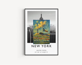 United States Grand Prix Poster – Formula 1 Racing at Circuit of the Americas in Austin, Texas