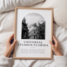 Universal Studios Florida Travel Poster, Universal Studios Florida Print, Universal Studios Florida Wall Art, Florida City Art  NA352M 4342765793