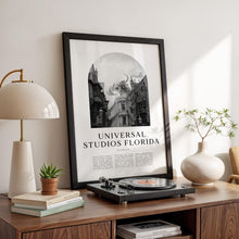 Universal Studios Florida Travel Poster, Universal Studios Florida Print, Universal Studios Florida Wall Art, Florida City Art  NA352M 4342765793