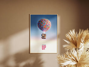 Up Movie Poster, Minimalist Print, Gift for Movie Lover, Wall Art Design, Up Minimal Movie Poster, Wall Decor Idea, Gift Idea, Gift for Her 1887347583