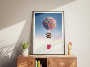 Up Movie Poster, Minimalist Print, Gift for Movie Lover, Wall Art Design, Up Minimal Movie Poster, Wall Decor Idea, Gift Idea, Gift for Her 1887347583