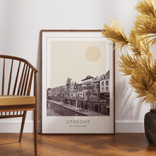 Utrecht Poster Print, Utrecht Travel Poster, Utrecht Minimalistic Wall Art, Utrecht, Netherlands 1882436623