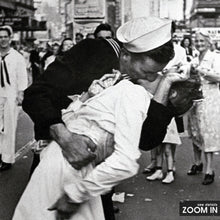 V-J Day in Times Square Print, V-J Day Kissing Black and White Wall Art, Vintage Print, Photography Prints, Museum Quality Photo Art Print 1606606096