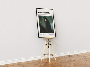 V for Vendetta Movie Poster, Alternative Movie Poster Print, Dystopian Action Film Poster, V for Vendetta Film Print Wall Art 1879687179