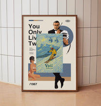 Vail Colorado Ski Resort Poster, Rocky Mountains, Skiing Print, Aspen, Wall Art Gift, Denver, Boulder, Illustration, Cable Car, Snowboarding