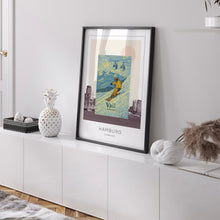 Vail Colorado Ski Resort Poster, Rocky Mountains, Skiing Print, Aspen, Wall Art Gift, Denver, Boulder, Illustration, Cable Car, Snowboarding
