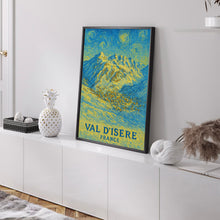 Val d’Isere Print, Val d’Isere Photo Poster, Val d’Isere Travel Wall Art, Val d’Isere Map Print, Val d’Isere Van Gogh Style Print, France