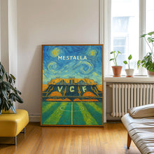 Valencia Football Minimalist Poster, Mestalla Stadium Art Print