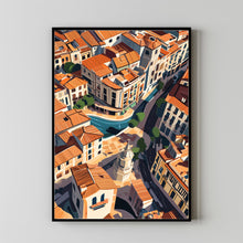 Valencia Travel Poster, Travel Print of Valencia, Spain Poster, Valencia Wall Art Lovers Gift, Spain Art 2