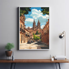 Valencia Travel Poster, Travel Print of Valencia, Spain Poster, Valencia Wall Art Lovers Gift, Spain Art 3