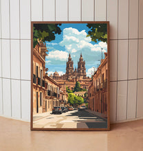 Valencia Travel Poster, Travel Print of Valencia, Spain Poster, Valencia Wall Art Lovers Gift, Spain Art 3