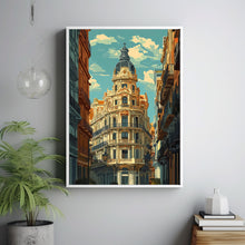 Valencia Travel Poster, Travel Print of Valencia, Spain Poster, Valencia Wall Art Lovers Gift, Spain Art 4