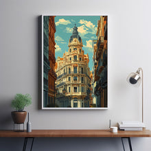 Valencia Travel Poster, Travel Print of Valencia, Spain Poster, Valencia Wall Art Lovers Gift, Spain Art 4