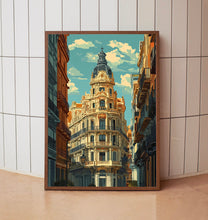 Valencia Travel Poster, Travel Print of Valencia, Spain Poster, Valencia Wall Art Lovers Gift, Spain Art 4