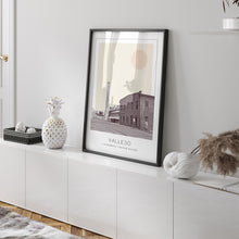 Vallejo Poster Print, Vallejo Travel Poster, Vallejo Minimalistic Wall Art, Vallejo, California, United States 1868246766