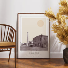 Vallejo Poster Print, Vallejo Travel Poster, Vallejo Minimalistic Wall Art, Vallejo, California, United States 1868246766