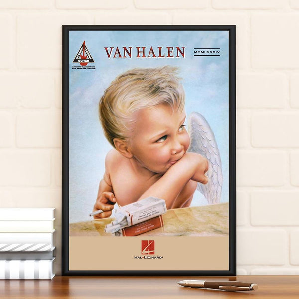 Van Halen Poster 1984 Hard Rock Band Album Music, Limited Edition Collectibl Room Decor, Home Decor, Wall art, Gifts for him 1800639334